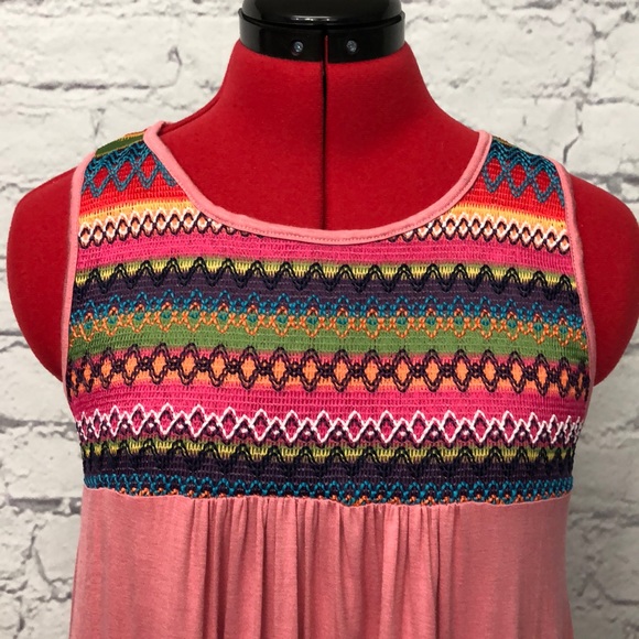 Colorful Embroidered Tank / Tunic - Picture 5 of 8